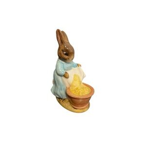 Beswick England Beatrix Potter Cecily Parsley Porcelain Rabbit Figurine Vintage